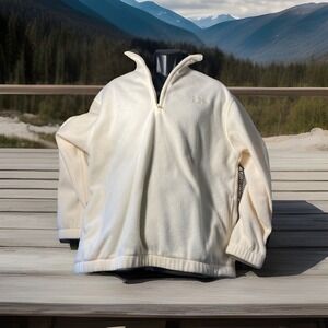 Ocean Pacific Menswear Fleece Jacket Mens Large‎ Cream